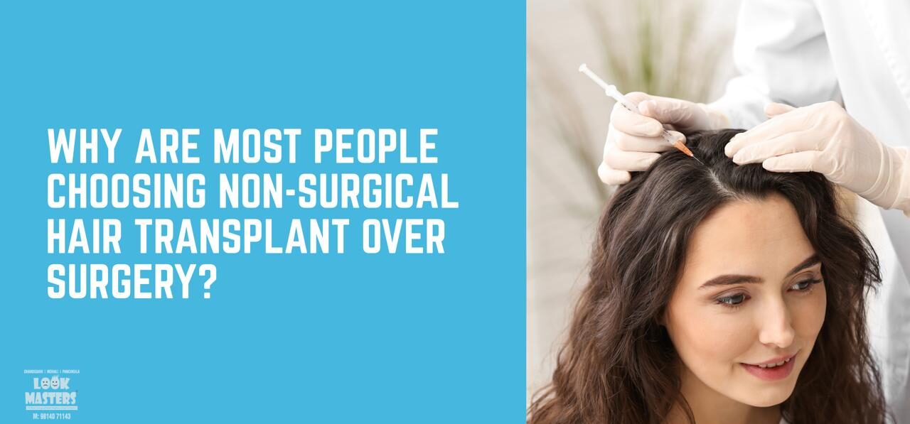 Why More People Are Choosing Non-Surgical Hair Transplants Over Surgery