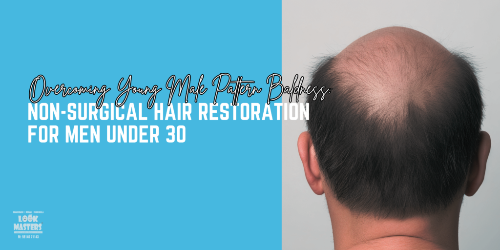 Male Pattern Baldness: Non-Surgical Hair Restoration for Men Under 30